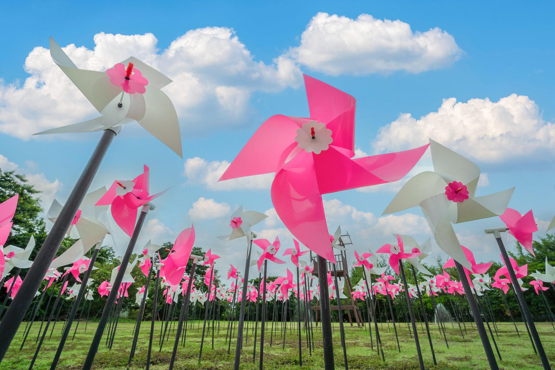 Deko Windräder für den Garten Heimisches Paradies